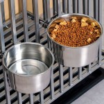 Bird Feeder Supplier - Brazil Stainless Steel Anti-Chewing Food Cup Bowl for Parrot