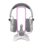 Gaming Headphone Stand Factory - Integrated USB Hub RGB Lighting with Aluminium PC Plastic