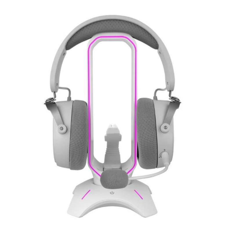 Gaming Headphone Stand Factory - Integrated USB Hub RGB Lighting with Aluminium PC Plastic