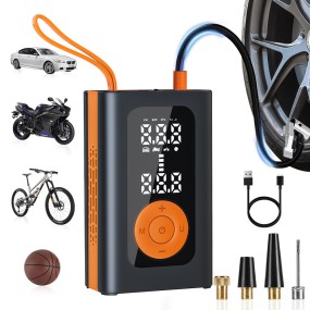 Portable Tyre Inflator Factory - Newest 2025 TONCADO Multifunctional 4000 MAh 150 PSI