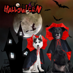 Pet Costume Supplier - Hot-Selling Halloween Cape Cat Vampire Cloak Dog Devil Costume