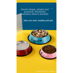Stainless Steel Pet Bowl Factory - Customizable Brand M L XL Eco-Friendly Non-Slip