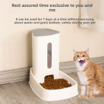 Smart Pet Feeder Manufacturer - Automatic Feeder Water Dispenser Anti-Tip Plastic Bowl
