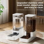 Auto Pet Feeder Manufacturer - Plastic Dog Cat Water Dispenser Refillable Drinking