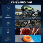 Auto Tire Inflators Manufacturer - Mini 3 in 1 150PSI 4000mAh Noiseless for Cars Motorcycles