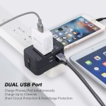 Universal Travel Adapter Factory - All-in-One Dual USB Charging with PD Function for Laptop