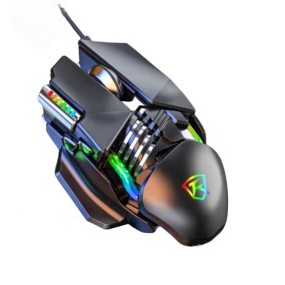 Gaming Mouse Supplier - 2025 Portable Wired Ergonomic 12000 DPI 7 Programmable RGB