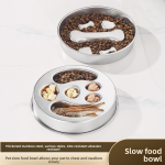 Stainless Steel Dog Bowl Manufacturer - Eco-Friendly Anti-Slip Slow Food Anti-Knock