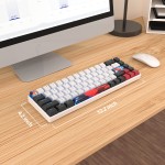 Mechanical Keyboard Supplier - 68-Key 60% Gaming LED Backlit Wired Custom Switches