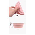 Travel Pet Bowl Supplier - Convenient Foldable Silicone Eco-Friendly Durable Feeding