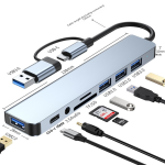 USB C Hub Manufacturer - USB 3.0 Type-C Hub 5 1 Multi-Port Docking Station for Laptop Tablet