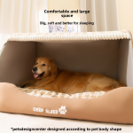 Dog Kennel Factory - Autumn Winter Cross-Border Large Deep Sleep Houndstooth Pet House