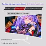 Gaming Screen Supplier - 38 Inch Curved 4K 144Hz Display for PC Design with Typec/Speaker