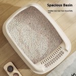 Cat Litter Box Factory - Oversized Semi-Closed Smart Open Anti-Splash Design Extra Large