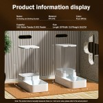 Automatic Pet Bowl Manufacturer - 7 Days Gravity Feeder Water Dispenser 4L 2.1Kgs