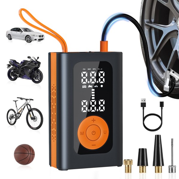 Car Air Pump Supplier - Essential Tires Emergency Pumping Machine Small Size Large