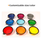 Collapsible Dog Bowl Factory - Personalized Rubber Silicone Food Water Bowl with Lid