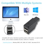 USB Hub Adapter Factory - USB 3.0/2.0 High-Speed 3-Port Splitter with Type C Wireless Charger