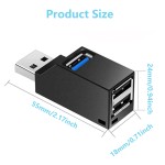 USB Hub Adapter Factory - USB 3.0/2.0 High-Speed 3-Port Splitter with Type C Wireless Charger