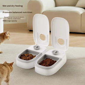 Automatic Pet Feeder Manufacturer - Smart Timer Remote Wet Food Bowl Machine for Cats