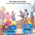 Portable Speaker Supplier - Wireless Speaker with 20W Powerful Drivers with Bass IPX7 Waterproof