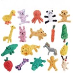 Pet Chew Toy Supplier - Durable Cotton Rope Bite Cleaning Puppy Toys Wholesale Accessories