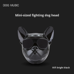 Bluetooth Speaker Factory - Creative Bulldog Portable HiFi Dog Head Wireless Subwoofer with LED