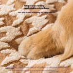 Dog Kennel Factory - Autumn Winter Cross-Border Large Deep Sleep Houndstooth Pet House