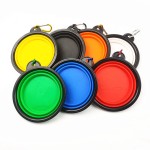 Collapsible Pet Bowl Supplier - Personalized Rubber Silicone Food Water Bowl with Lid
