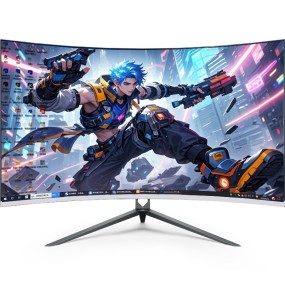 曲面游戏显示器生产厂家-24-34英寸1ms165Hz2K4K液晶显示器电竞屏