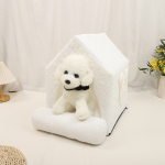 Pet House Supplier - Cartoon Cave Cute Dogs Cats House for Winter Pet Shelter
