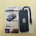 USB Hub Factory - Cross-Border USB Hub 3.2 Type-C HD+DP+VGA Triple Display MST Multi-screen