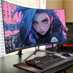 Curved Gaming Monitor Manufacturer - 24-34 Inch 1ms 165hz 2k 4k LCD Monitor for Gaming