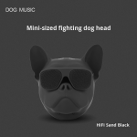 Bluetooth Speaker Factory - Creative Bulldog Portable HiFi Dog Head Wireless Subwoofer with LED