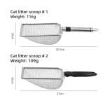 Cat Litter Scoop Manufacturer - Manufacturer's In-Stock Eco-Friendly Stainless Steel Bentonite