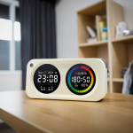Bedside Alarm Clock Factory - TONCADO Plastic with Backlight Universal Thermometer for Students