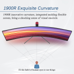 LCD Monitor Manufacturer - 49-Inch Curved 165HZ Refresh Rate 5K Display for Laptop Gaming