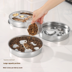 Stainless Steel Dog Bowl Manufacturer - Eco-Friendly Anti-Slip Slow Food Anti-Knock