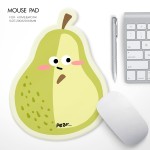 Office Mouse Mat Supplier - Custom Shape Cartoon Fruit INS Style Colorful Color Matching