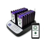 Restaurant Calling System Supplier - 2025 Guest Service System with 16 Wireless Pagers
