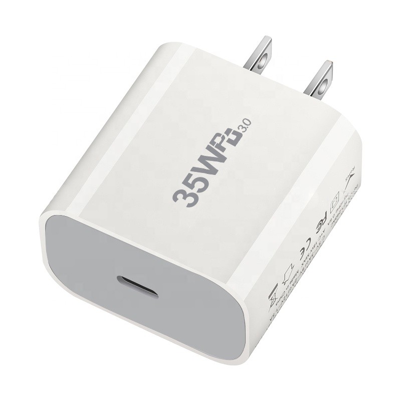 Type C Charger Manufacturer - 35W PD QC3.0 Type C USB Fast Charger Adapter iPhone Compatible