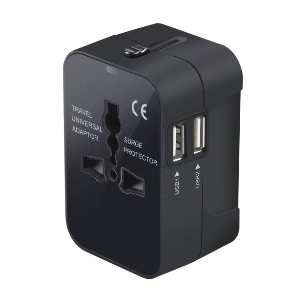 Universal Travel Adapter Factory - All-in-One Dual USB Charging with PD Function for Laptop