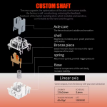 Mechanical Keyboard Factory - 75% Wired TKL Silver Silent Switches 87 Keys White Backlit