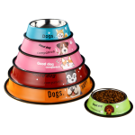 Stainless Steel Pet Bowl Factory - Customizable Brand M L XL Eco-Friendly Non-Slip