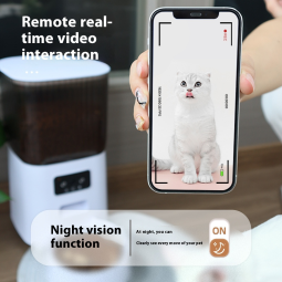 Automatic Pet Feeder Manufacturer - 4L-7L Smart Automatic Feeder Dog Cat Food Bowl