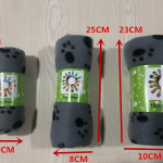 Pet Blanket Manufacturer - Paw Print Blanket Cat and Dog Mat for Winter Warmth