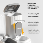 Eco-Friendly Pet Feeder Factory - 2 in 1 Automatic Feeder Cat Dog Water Dispenser