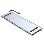 USB C Hub Factory - OEM Universal Office Docking Stations Usb Hub 11In1ABS+Aluminum Steel USB