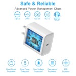 USB C Wall Charger Factory - 2025 Hot 20W USB C Wall Charger Block PD Power Adapter with