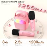 Karaoke Machine Manufacturer - 2025 Hot Items Mini Portable Bluetooth Speaker with 2 Microphones